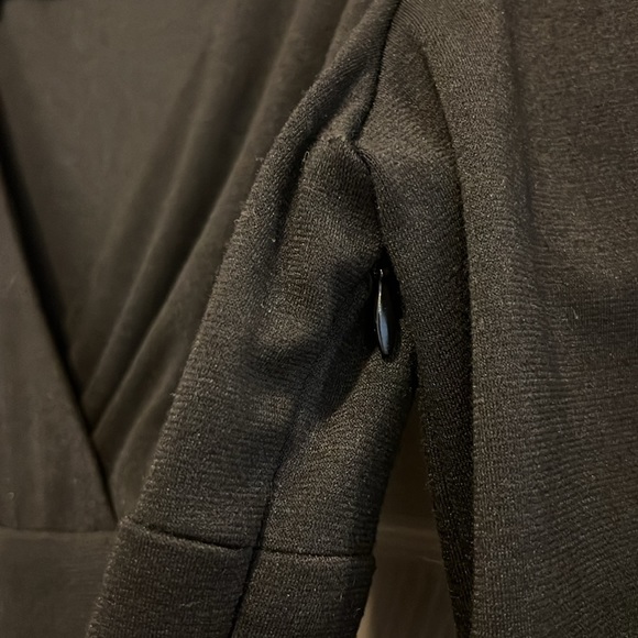 Andre Oliver Black & Tan Midi Dress - Picture 8 of 11